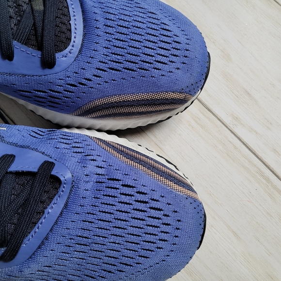 Adidas Aerobounce 2 Running Shoes Lilac/Silver Women's 10 AQ0540 Sneakers Gym - Picture 7 of 12